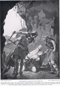 Contantin II tué par les Danois AD881 - Margaret Dovaston