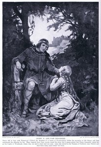 Henri II et la belle Rosamund - Margaret Dovaston