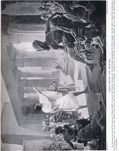 Joseph devant Pharaon, vers 1920 (lithographie) - Margaret Dovaston