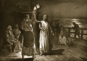 Frappez, mais écoutez-moi", illustration tirée de "Hutchinson