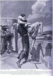 La mort de Conan de Rouen AD1090 - Margaret Dovaston