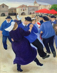 Fête de village, Bourgogne