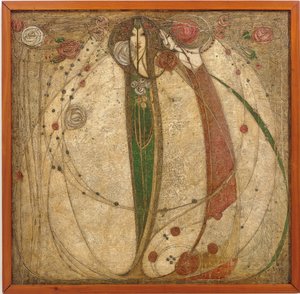 La rose blanche et la rose rouge - Margaret MacDonald Mackintosh