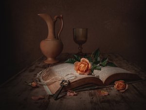 Le livre « Rose » de Dark Academia - Margareth Perfoncio