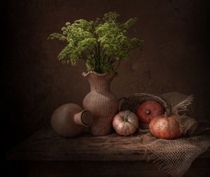 Nature morte rustique d