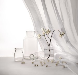 Nature morte florale blanche - Margareth Perfoncio