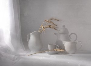 Nature morte au blé blanc - Margareth Perfoncio