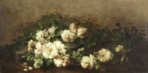 Nature morte avec guitare et roses - Margaretha Roosenboom