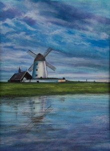 Moulin à vent..Hollande - Margo Starkey