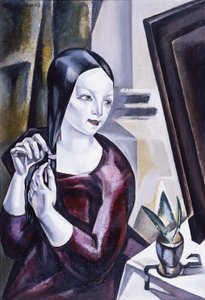 Femme devant un miroir, 1922