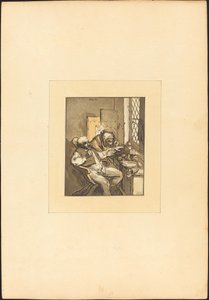 Chirurgien de village - Maria Catharina Prestel after Adriaen van Ostade