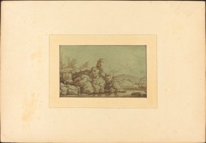 Paysage - Maria Catharina Prestel after Allart van Everdingen