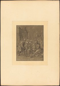 Visite de Sainte Élisabeth à la Sainte Famille - Maria Catharina Prestel after Hans Brosamer