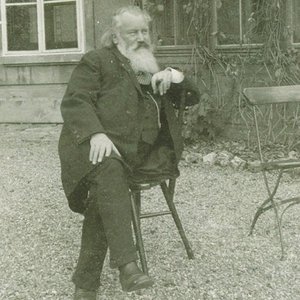 Portrait du compositeur Johannes Brahms 1833-1897, 1894