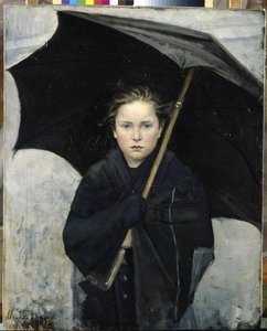 Le Parapluie - Maria Konstantinova Bashkirtseva