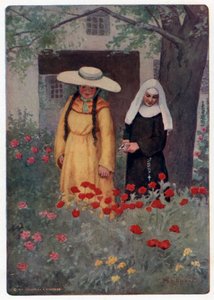 Les Contes de Canterbury de Chaucer : La femme de Bath marche au printemps - Maria Louise Kirk