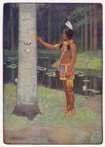 Illustration pour Hiawatha par Longfellow