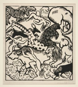 Tiere und Menschen - Maria Uhden