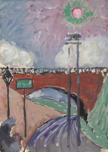 Pont de Lausanne (Pont de Gergovie) - Marianne von Werefkin