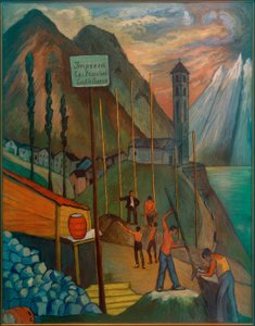 La nouvelle construction - Marianne von Werefkin