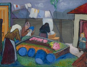 Blanchisseuses - Marianne von Werefkin