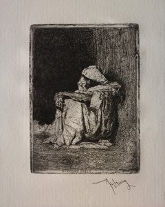 Arabe assis - Mariano Fortuny y Marsal