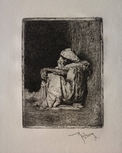 Marocain assis - Mariano Fortuny y Carbó