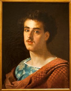 Autoportrait - Peinture de Mariano Fortuny (1838-1874), huile sur toile, vers 1858 - Musée National d