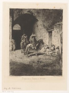 Gardiens de la kasbah à Tétouan