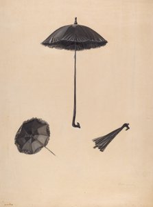 Parapluie, vers 1938