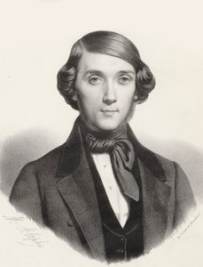 Portrait du pianiste et compositeur Jean-Henri Ravina