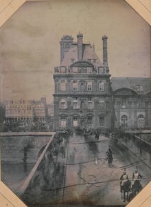 Défilé sur le Pont-Royal, 1er mai 1844 - Marie Charles Isidore Choiselat