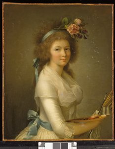 Autoportrait (à la palette)