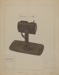 Lampe et filtre à suif - Marie Famularo