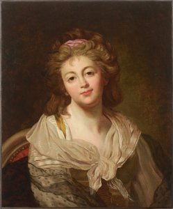Autoportrait, seconde moitié du 18e siècle - Marie Genevieve Bouliard