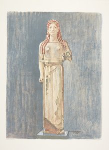 Koré grecque archaïque (Athènes)