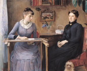 Chez soi ou intimité, 1885 - Marie Louise Catherine Breslau