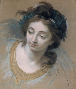 Tête de femme, 1780 - Marie Louise Élisabeth Vigée Lebrun