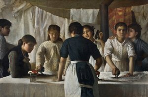 Blanchisseuses, 1882 - Marie Petiet