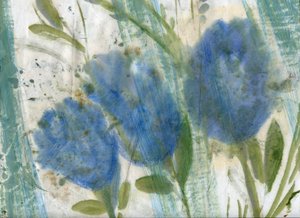Fleurs bleues, 2020