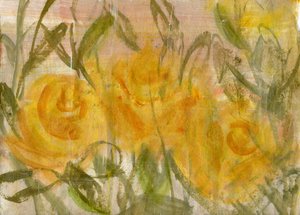 Roses jaunes