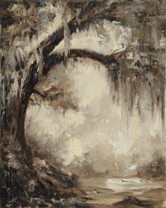 Chêne méridional brumeux