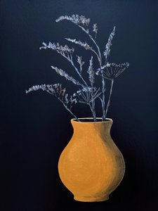 Nature morte florale mélancolique - Marina Kozyr