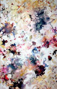 Abstrait floral onirique