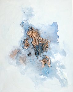 Texture fluide dorée - Marina Nelson