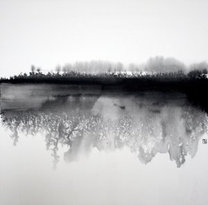 Réflexion sur la forêt zen - Marina Nelson