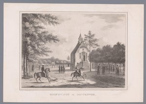 Vue de la garde principale à Oosterwijk - Marinus Adrianus van Straten