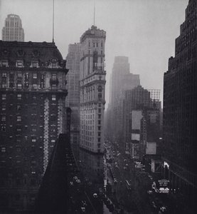 Manhattan : Pluie sur Times Square - Mario Bucovich
