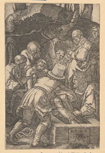 La Mise au tombeau, 1567 - Mario Cartaro