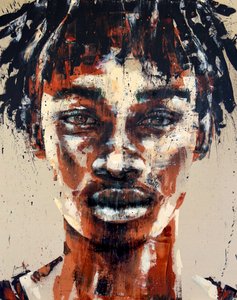 Somnium No. 7, Série XIII, 2024 (acrylique et huile sur toile inversée) - Mario Henrique